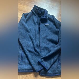 Patagonia Dark Blue Full-Zip Fleece